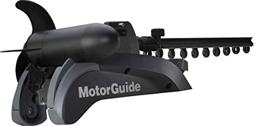 MotorGuide Xi5 Freshwater Trolling Motor Wireless Bow Mount 48-inch Shaft 105-Pound Peak Thrust Sonar GPS Black