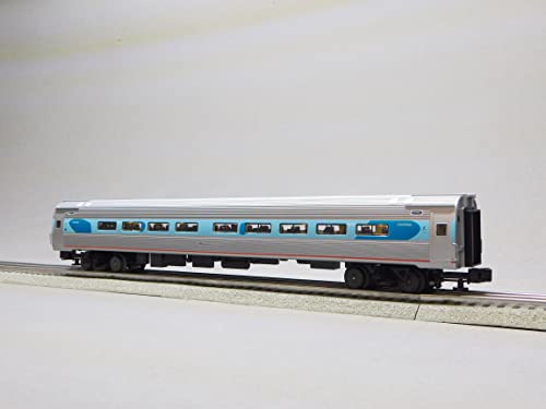 Lionel AMTRAK Amfleet Phase V Passenger Coach Car 2 Pack O Gauge Silver