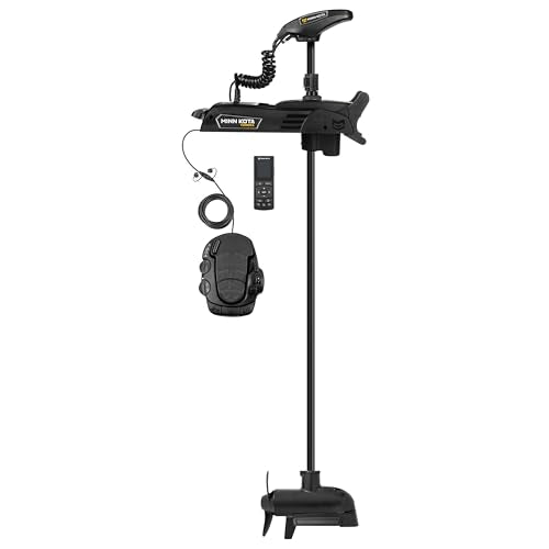 Minn Kota Terrova Quest 90/115 lb. Thrust Trolling Motor 72" Shaft MEGA Side Imaging Wireless Remote Black