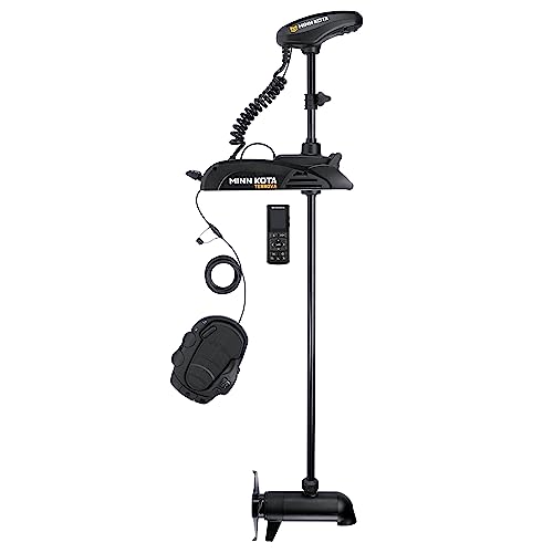 Minn Kota Terrova 112 lb. Thrust Trolling Motor 60" Shaft with Dual Spectrum Chirp Sonar Wireless Remote Black