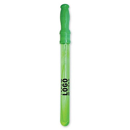 Ummah Promotions Personalized 4 Oz. Bubble Wand Assortment with Logo Assorted