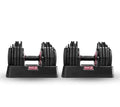 SOLE Fitness SW180 Adjustable Dumbbells Black/Red