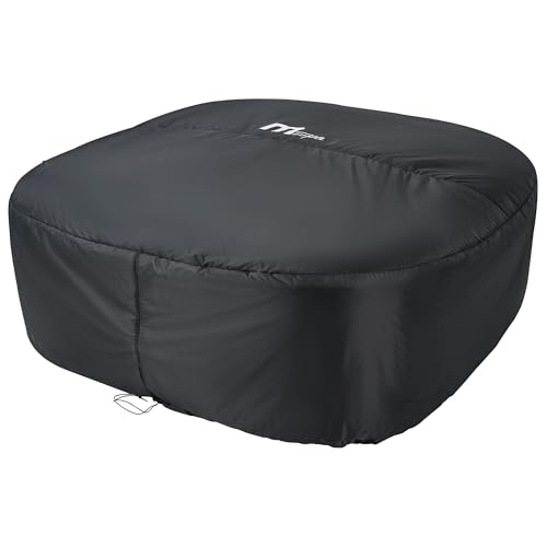 M Spa Tekapo 6-Person Square Hot Tub with Air Jet System and Thermal Cover