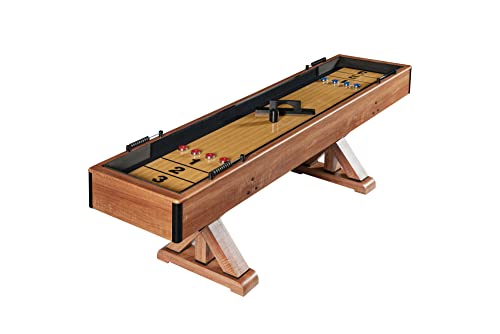 Hathaway Daulton 9-ft Shuffleboard Table White Oak Finish