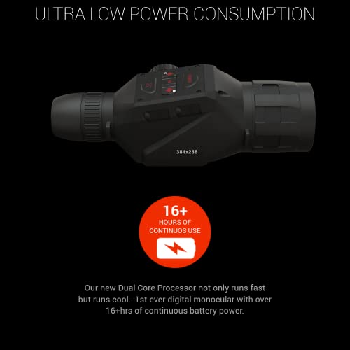 ATN OTS 4T 640 Thermal Smart HD Monocular 4-40x Black