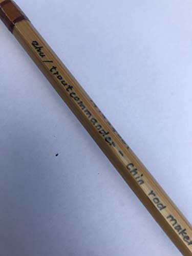 Zhu Tonkin Bamboo Fly Rod 6'0" #6 Yellow