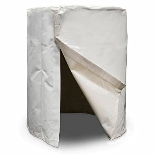 TentandTable Moose Supply 55 Gallon Drum Cover 25 Pack White