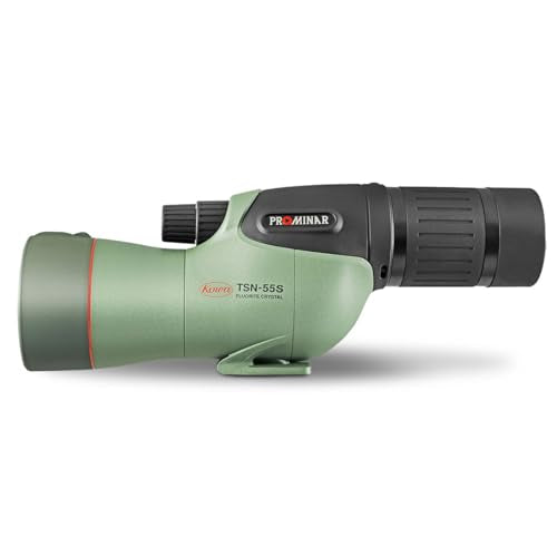 Kowa TSN-55S Prominar Pure Fluorite Spotting Scope Straight Green