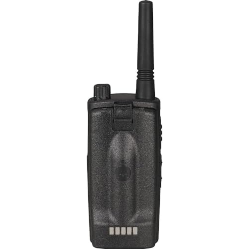 Motorola Solutions 4-Pack RMM2050 On-Site 2-Way Radio with HKLN4606 Remote Speaker Mic Bundle
