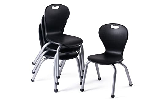 Schooled School Chair and Table Set Black