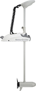 MotorGuide Xi3 Saltwater Trolling Motor Wireless Bow Mount 54-inch Shaft 70-Pound Peak Thrust GPS White