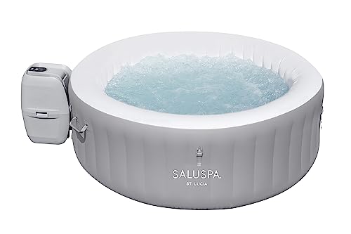 Bestway SaluSpa St. Lucia EnergySense AirJet Inflatable Hot Tub Spa 67" x 26 Gray