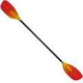 Werner Paddles Surge Fiberglass Bent Shaft Kayak Paddle Gradient Blaze