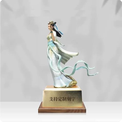 Generic Samael China Zodiac Snake Mascot Statue Multicolour