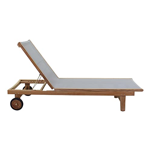Courtyard Casual 5543 Deck Side Collection Chaise Loungers Natural