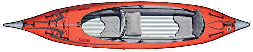ADVANCED ELEMENTS AE1007-R-P AdvancedFrame Convertible Inflatable Kayak Red