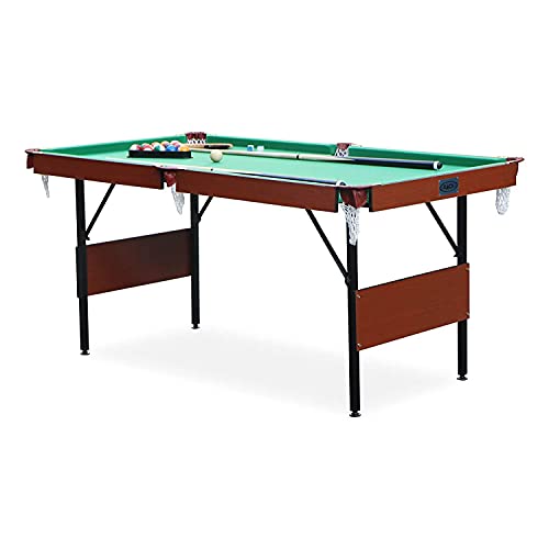 RACK Crucis 5.5-Foot Folding Billiard/Pool Table Green