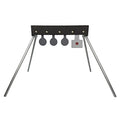 Challenge Targets AR500 Steel Shooting Target Plate Rack Auto Reset Commercial Grade
