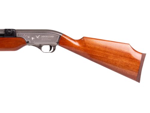 Seneca Double Shot PCP 0.50 Caliber Double Barrel Shotgun Air Rifle Wood
