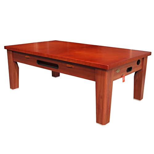 Berner Billiards 6 in 1 Multi Game Table Cherry Blue Green Red