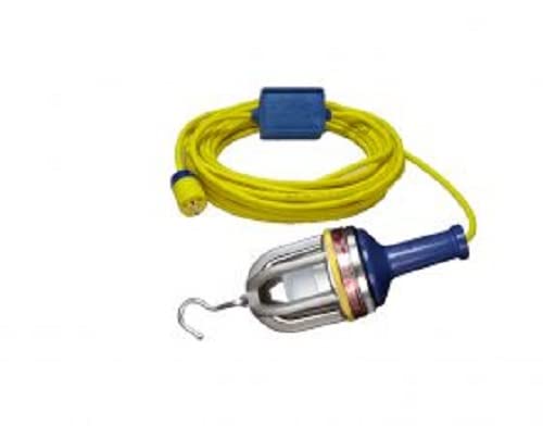 Ericson Manufacturing Stringlight Hi-Bay E-Lite with 40ft 14/3 Yellow SJTW Cable and 2 Lights Every 20ft