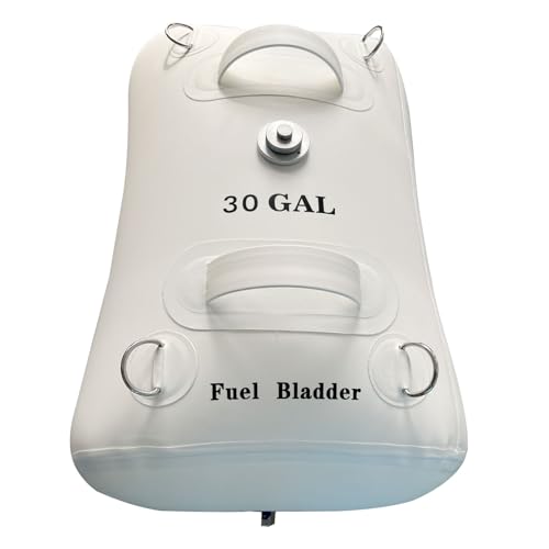 Luoweikadeng 60 Gallon Fuel Bladder Emergency Tank for Fishing, Boating, Yachting, and Marine Use