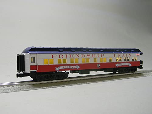 LIONEL TRAINS Friendship Train 18" Sleeper Car 2 Pack O Gauge Red White Blue