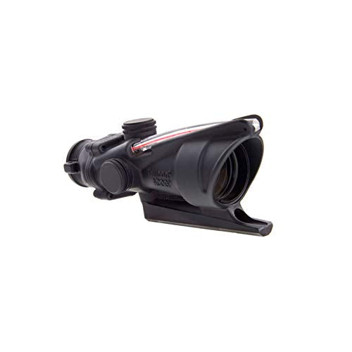 Trijicon ACOG Rifle Scope 4X 32 Red Dual Illum Triangle Matte BAC TA31A Red