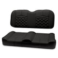 MODZ® FS1 Custom Golf Cart Front Seat for Club Car Precedent/Onward/Tempo - [2004-Up] - Black Base - X-Diamond Pattern