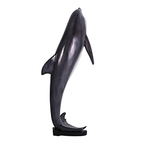 Design Toscano Large Leaping Sea Dolphin Statue Full Color