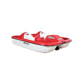 Pelican Adjustable 5 Seat Pedal Boat Monaco Red/White