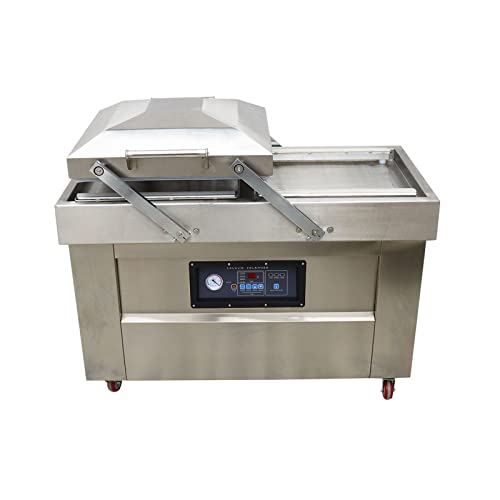 LGXEnzhuo Double Chamber Vacuum Packaging Sealer for Food Saver 110V 1500W