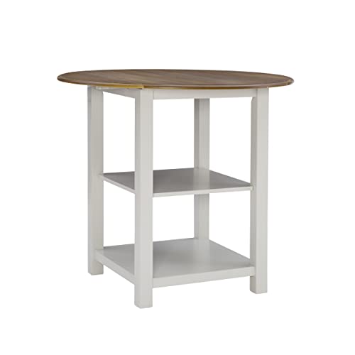 Powell Company Sita Three Piece Counter Dining Set Light Grey & Birch