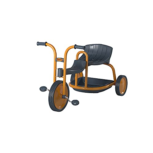 Children's Factory Angeles MyRider Tandem Toddler Tricycle Yellow/Black