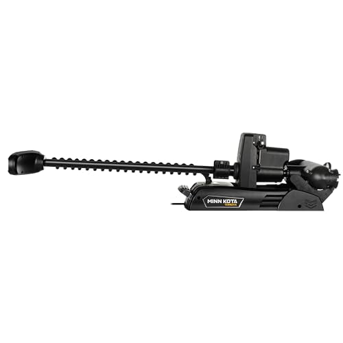 Minn Kota Terrova Quest 90/115 lb. Thrust Trolling Motor 60" Shaft MEGA Side Imaging Wireless Remote Black