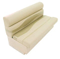 TaylorMade 50" Pontoon Boat Bench Seat with Storage Beige