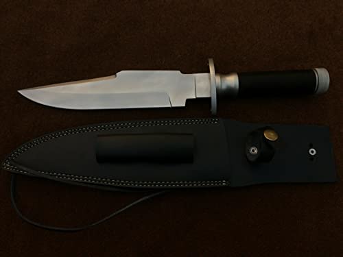 SUFI Custom Handmade 5160 Spring Steel Predator MCS Replica Bowie Tactical Knife Grey