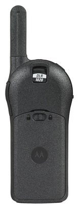 Motorola Solutions 5 Pack DLR1020 Two Way Radio Walkie Talkies Black