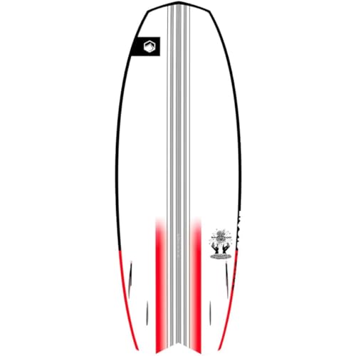 Liquid Force Space POD Wakesurf Board 2023-4'10" White