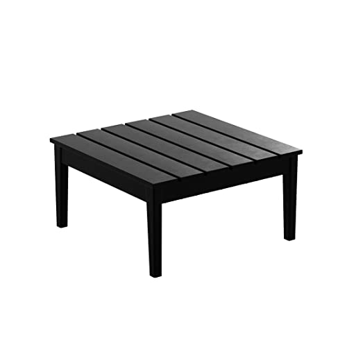 WestinTrends Ashore 5 Piece Patio Rocking Chair Set Black