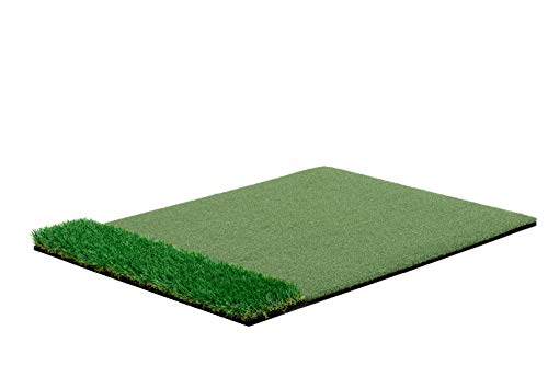 Motivo Golf StrikeDown Dual-Turf Pro Golf Hitting Mat Green
