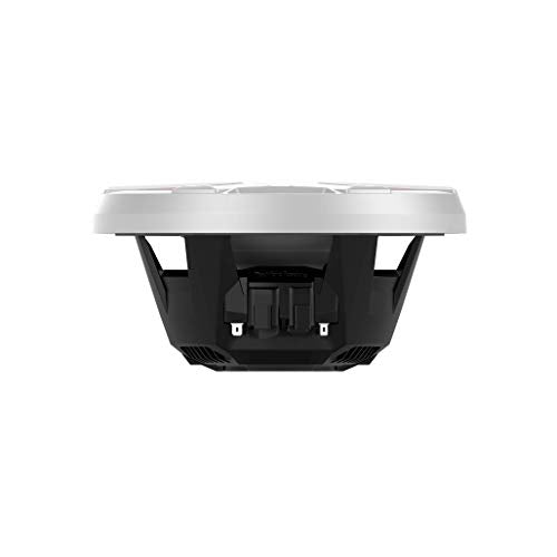 Rockford Fosgate M2-8H 8” 2-Way Marine Speakers with Multicolor LED Lights - White