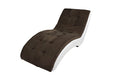 Maxima House Sven Chaise Lounge White/Brown