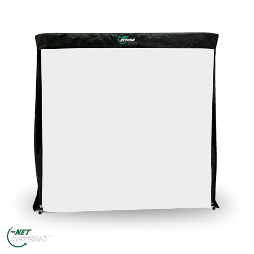 Net Return Large 9 Pro Series Golf Simulator Kit Black
