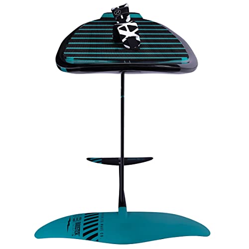 Hyperlite Shuttle W/Booster 1300 Wakefoil Package Black/Aqua 4ft 5in