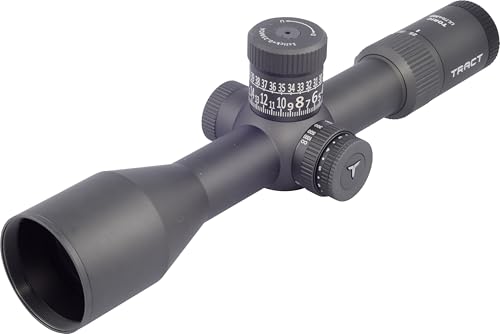 TRACT TORIC UHD 4-25X50 34mm FFP MOA Scope with Eagleman LRH Reticle Graphite Grey