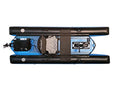 Riot Kayaks Mako 8.5 Air Inflatable Pedal Fishing Kayak Blue/Black