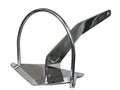 MarineNow AISI 316 Stainless Steel Shovel Scoop Anchor with Roll Bar 33 lb