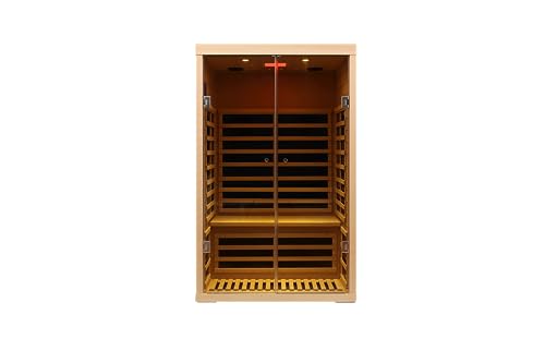 YESGIGA Luxury Far Infrared Sauna Room Natural