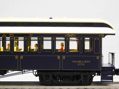 Lionel Wabash Wood Combine Coach 2 Pack O Gauge Natural Color
